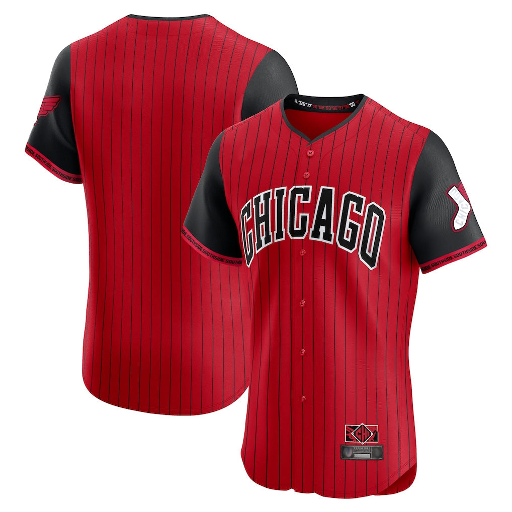 BIPIHUC C.White Sox ## White Sox Blank Player Red City Connect Limited Elite Home Stitched Jerseys