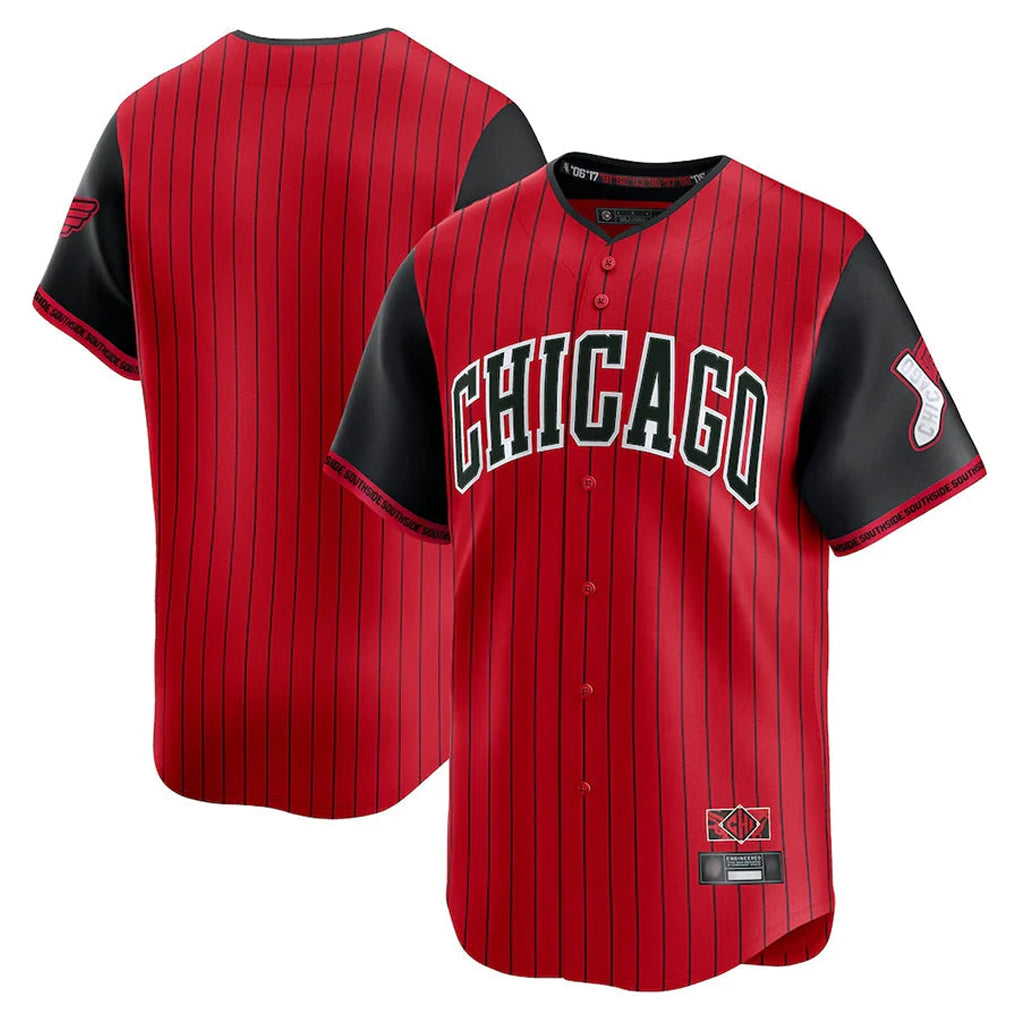 BIPIHUC C.White Sox ## White Sox Blank Player Red City Connect Limited Home Stitched Jerseys