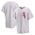 BIPIHUC C.White Sox ## White Sox Blank Player Red Stripe White Home Game Stitched Jerseys