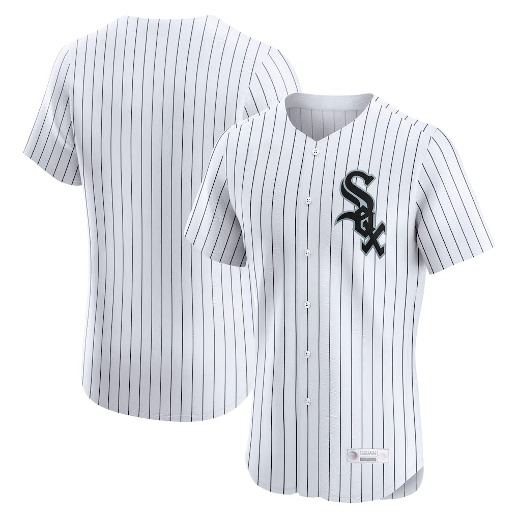 BIPIHUC C.White Sox ## White Sox Blank Player White Limited Elite Home Stitched Jerseys