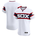 BIPIHUC C.White Sox ## White Sox Blank Player White T-shirt Limtied Elite Home Stitched Jerseys