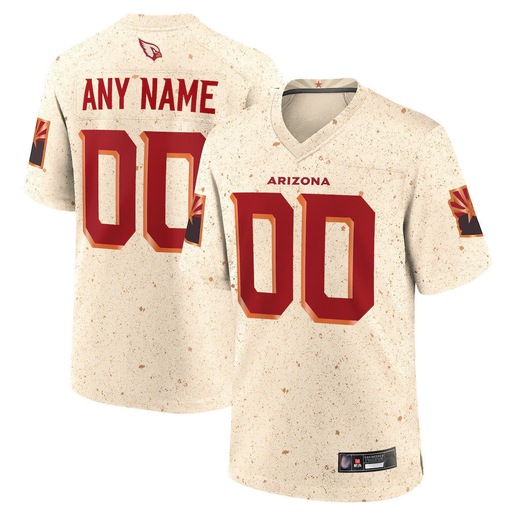 BIPIHUC Custom A.Cardinals Cream Rivalries Collection Home Game Stitched Jerseys