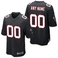 BIPIHUC Custom A.Falcons Black Alternate Game Stitched Jerseys