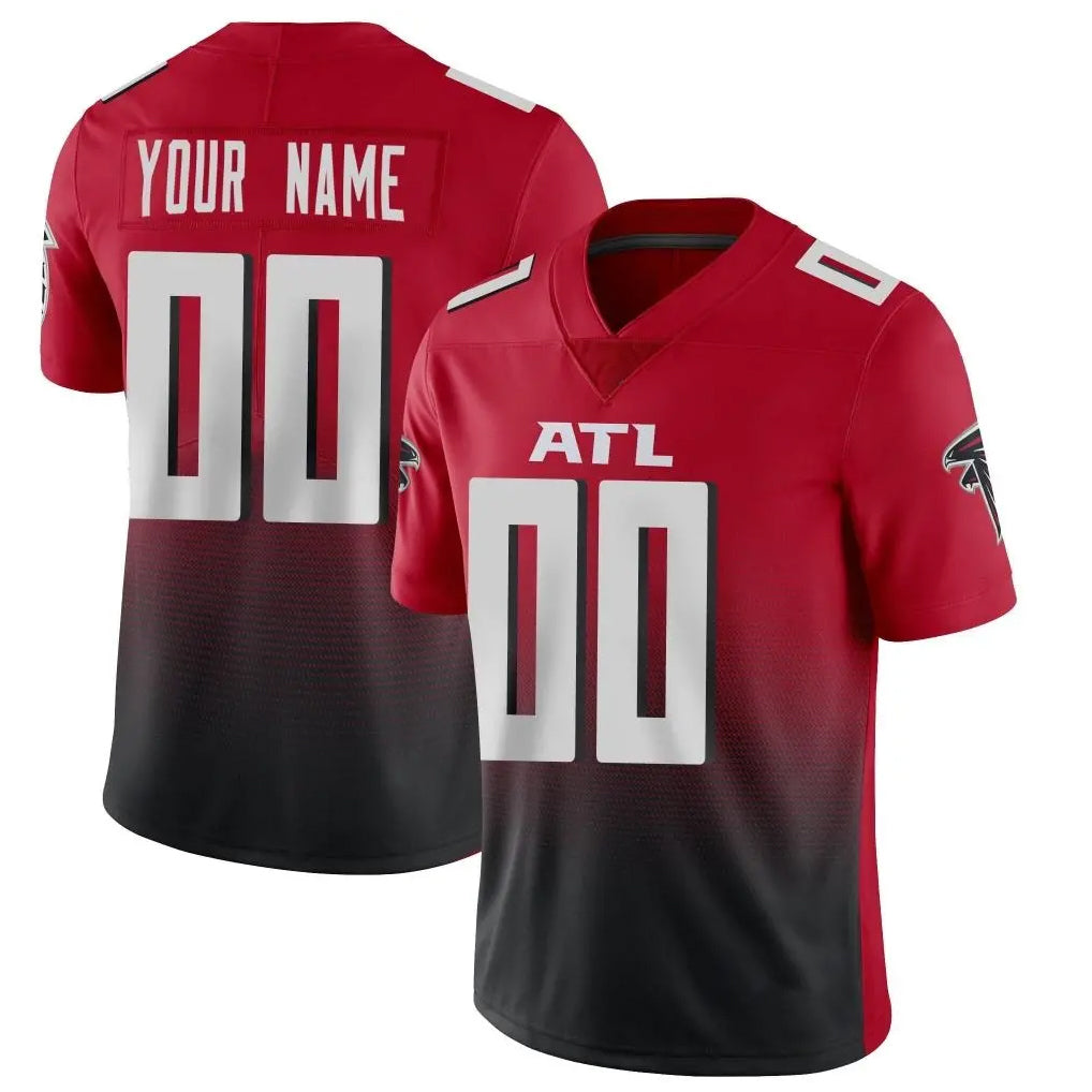 BIPIHUC Custom A.Falcons Red Vapor Untouchable Limited Home Game Any Name & Numbers Stitched Jerseys