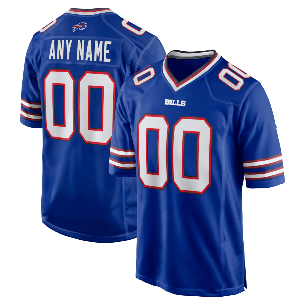 BIPIHUC Custom B.Bills Royal Royal Game Stitched Jerseys