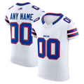 BIPIHUC Custom B.Bills White Vapor F.U.S.E. Elite Stitched Jerseys