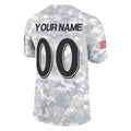 BIPIHUC Custom B.Ravens Arctic Camo Salute to Service Limited Any Name & Numbers Stitched Jerseys