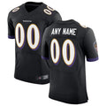 BIPIHUC Custom B.Ravens Black Speed Machine Elite Stitched Jerseys