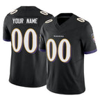 BIPIHUC Custom B.Ravens Black Vapor F.U.S.E. Limited Game Any Name & Numbers Stitched Jerseys