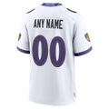 BIPIHUC Custom B.Ravens White Home Game Any Name & Numbers Stitched Jerseys