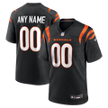 BIPIHUC Custom C.Bengals Black Game Stitched Jerseys
