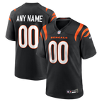 BIPIHUC Custom C.Bengals Black Game Stitched Jerseys