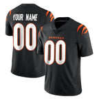 BIPIHUC Custom C.Bengals Black Vapor Untouchable Limited Home Game Any Name & Numbers Stitched Jerseys