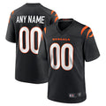 BIPIHUC Custom C.Bengals Home Replica Game Football Jerseys - Black - Custom