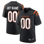 BIPIHUC Custom C.Bengals Home Replica Game Football Jerseys - Black - Custom