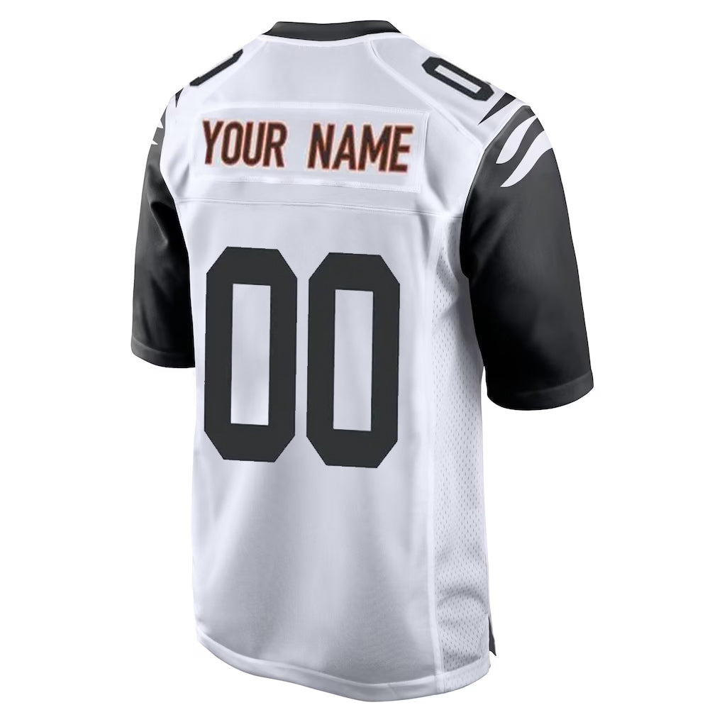 BIPIHUC Custom C.Bengals White Alternate Home Game Any Name & Numbers Stitched Jerseys