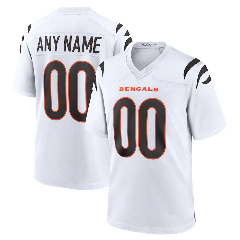 BIPIHUC Custom C.Bengals White Game Stitched Jerseys