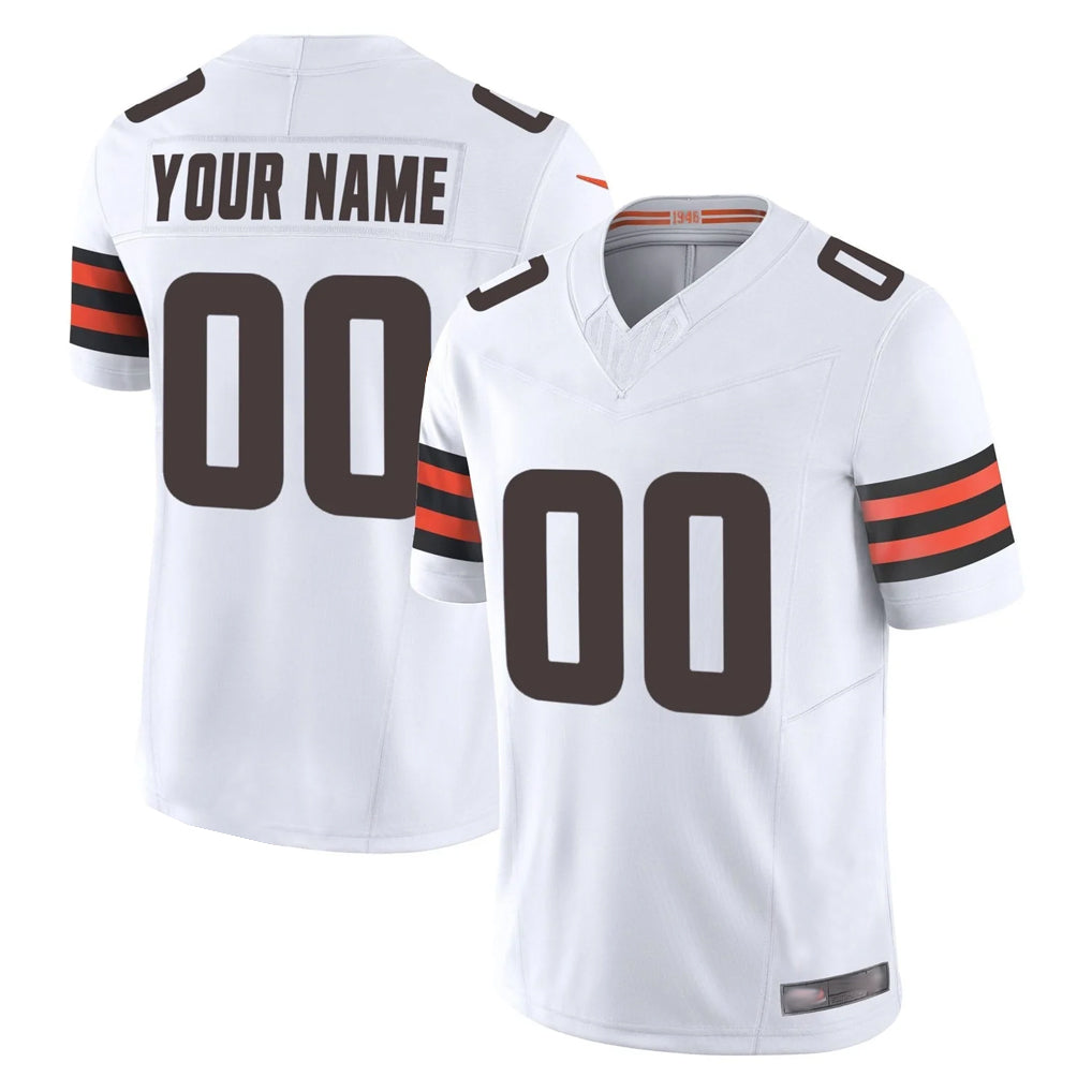 BIPIHUC Custom C.Browns White Vapor F.U.S.E. Limited Home Game Any Name & Numbers Stitched Jerseys