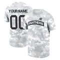 BIPIHUC Custom C.Panthers Arctic Camo Salute to Service T-Shirt Hoodies Any Name & Numbers Stitched Jerseys