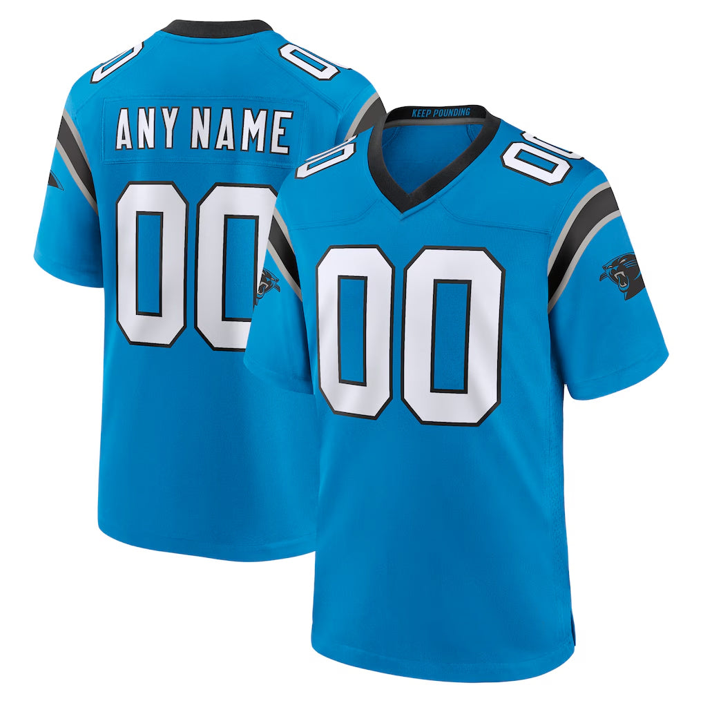 BIPIHUC Custom C.Panthers Blue Home Game Any Name & Numbers Stitched Jerseys