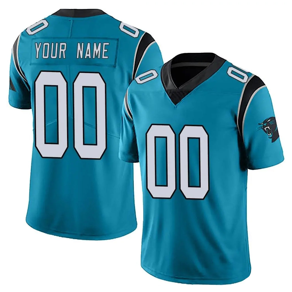 BIPIHUC Custom C.Panthers Blue Vapor Untouchable Limited Game Any Name & Numbers Stitched Jerseys
