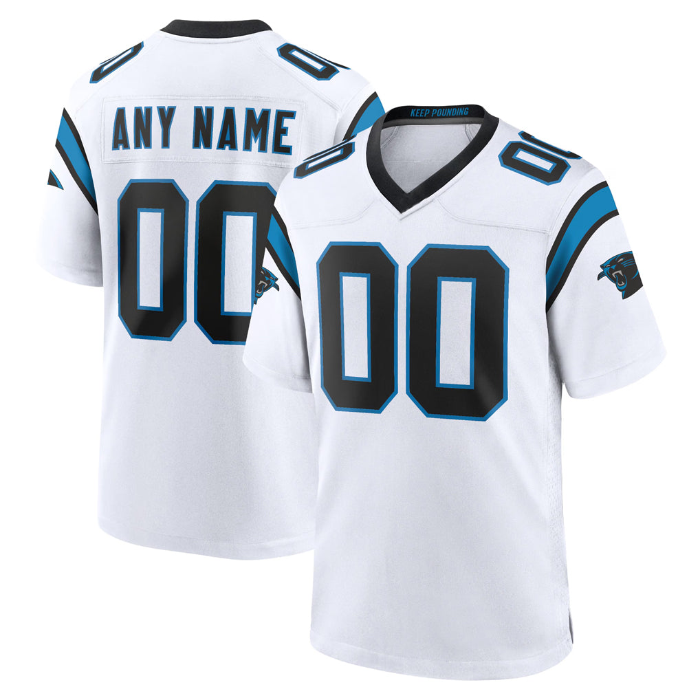 BIPIHUC Custom C.Panthers White Home Game Any Name & Numbers Stitched Jerseys