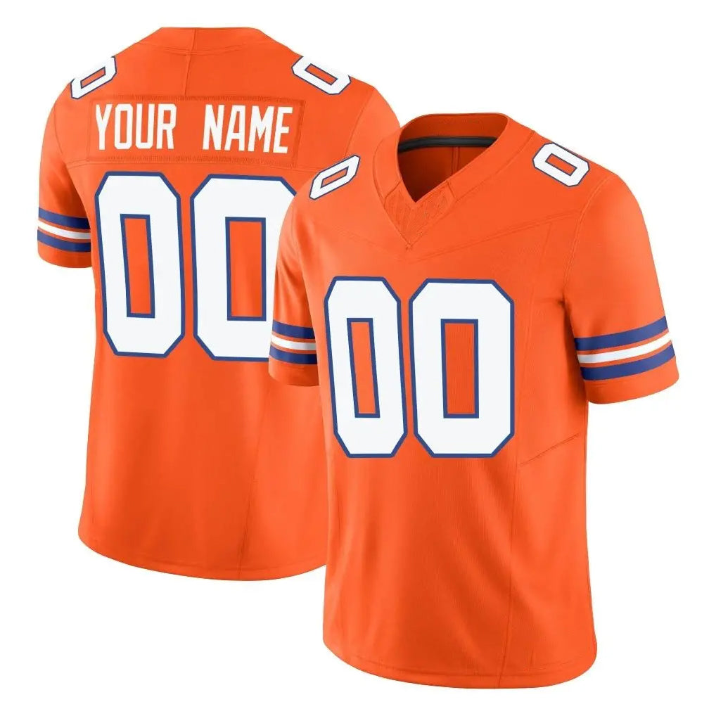 BIPIHUC Custom D.Broncos Orange Limited Alternate Vapor F.U.S.E. Throwback Game Any Name & Numbers Stitched Jerseys