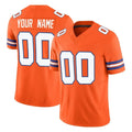 BIPIHUC Custom D.Broncos Orange Limited Alternate Vapor F.U.S.E. Throwback Game Any Name & Numbers Stitched Jerseys