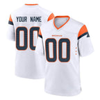 BIPIHUC Custom D.Broncos White Home Game Any Name & Numbers Stitched Jerseys