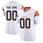 BIPIHUC Custom D.Broncos White Limited Vapor F.U.S.E. Home Game Any Name & Numbers Stitched Jerseys