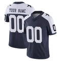 BIPIHUC Custom D.Cowboys Navy-White Limited Alternate Vapor Untouchable Home Game Any Name & Numbers Stitched Jerseys