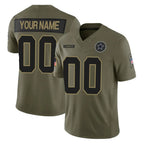 BIPIHUC Custom D.Cowboys Olive 2025 Salute to Service Limited Home Game Any Name & Numbers Stitched Jerseys