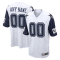 BIPIHUC Custom D.Cowboys White-Navy Home Game Any Name & Numbers Stitched Jerseys