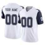BIPIHUC Custom D.Cowboys White-Navy Limited Vapor F.U.S.E. Home Game Any Name & Numbers Stitched Jerseys