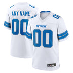 BIPIHUC Custom D.Lions White Home Game Stitched Jerseys