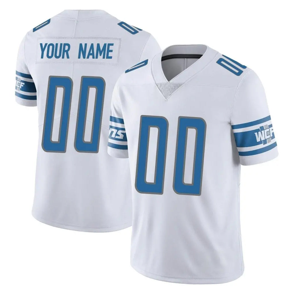 BIPIHUC Custom D.Lions White Limited Vapor Untouchable Home Game Any Name & Numbers Stitched Jerseys