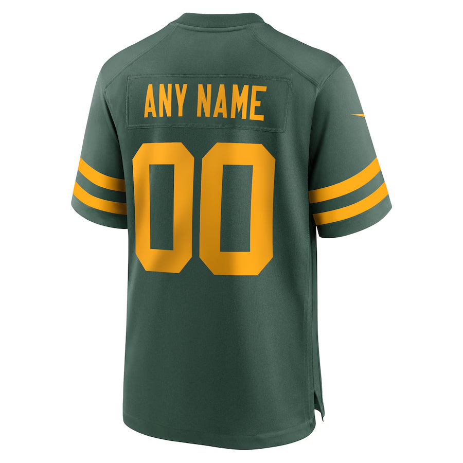 BIPIHUC Custom GB. Packers Green Alternate Game Stitched Jerseys