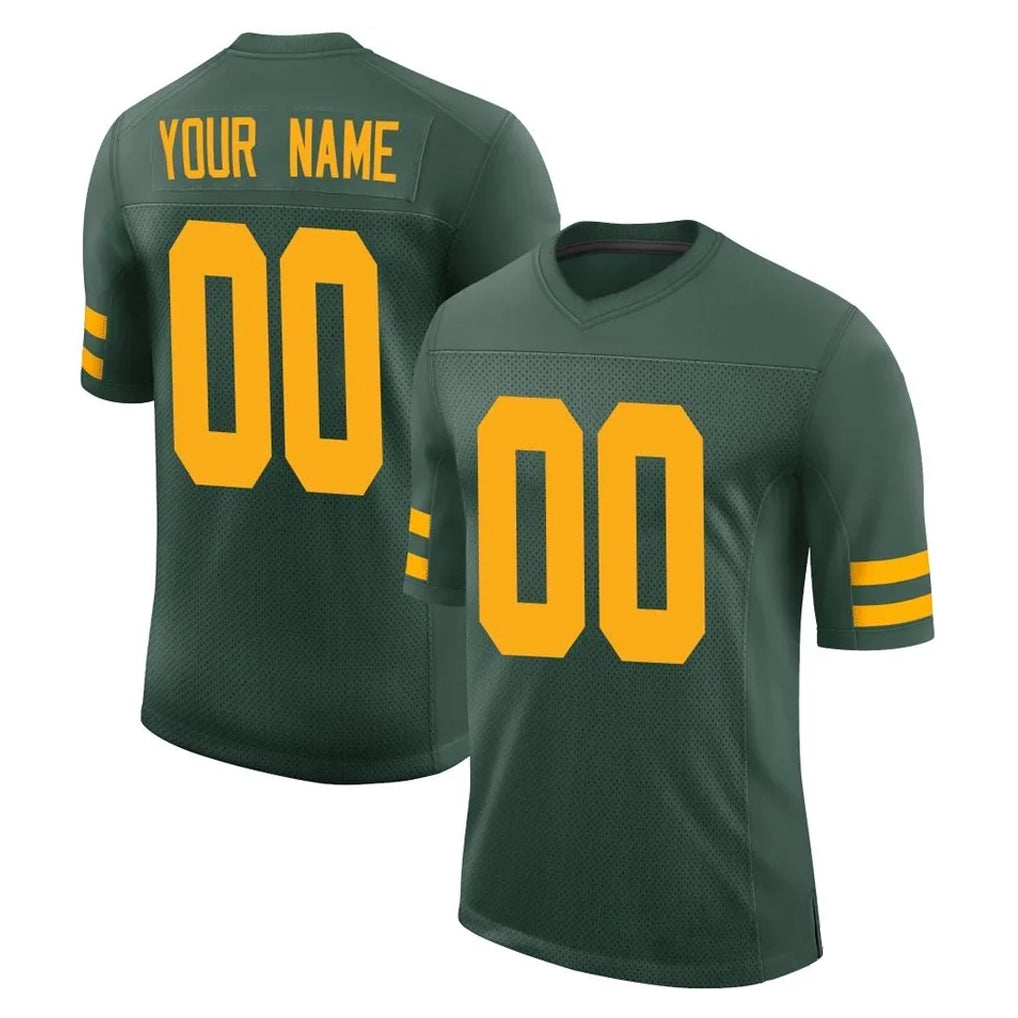 BIPIHUC Custom GB.Packers Green Alternate Vapor Home Game Any Name & Numbers Stitched Jerseys