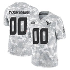 BIPIHUC Custom H.Texans Arctic Camo Salute To Service Limited Game Any Name & Numbers Stitched Jerseys