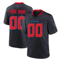 BIPIHUC Custom H.Texans Navy 2nd Alternate Home Game Any Name & Numbers Stitched Jerseys