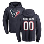 BIPIHUC Custom H.Texans Navy Pro Line Pullover Hoodie Limited Game Any Name & Numbers Stitched Jerseys