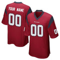 BIPIHUC Custom H.Texans Red Home Game Any Name & Numbers Stitched Jerseys