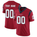 BIPIHUC Custom H.Texans Red Limited Vapor Untouchable Home Game Any Name & Numbers Stitched Jerseys