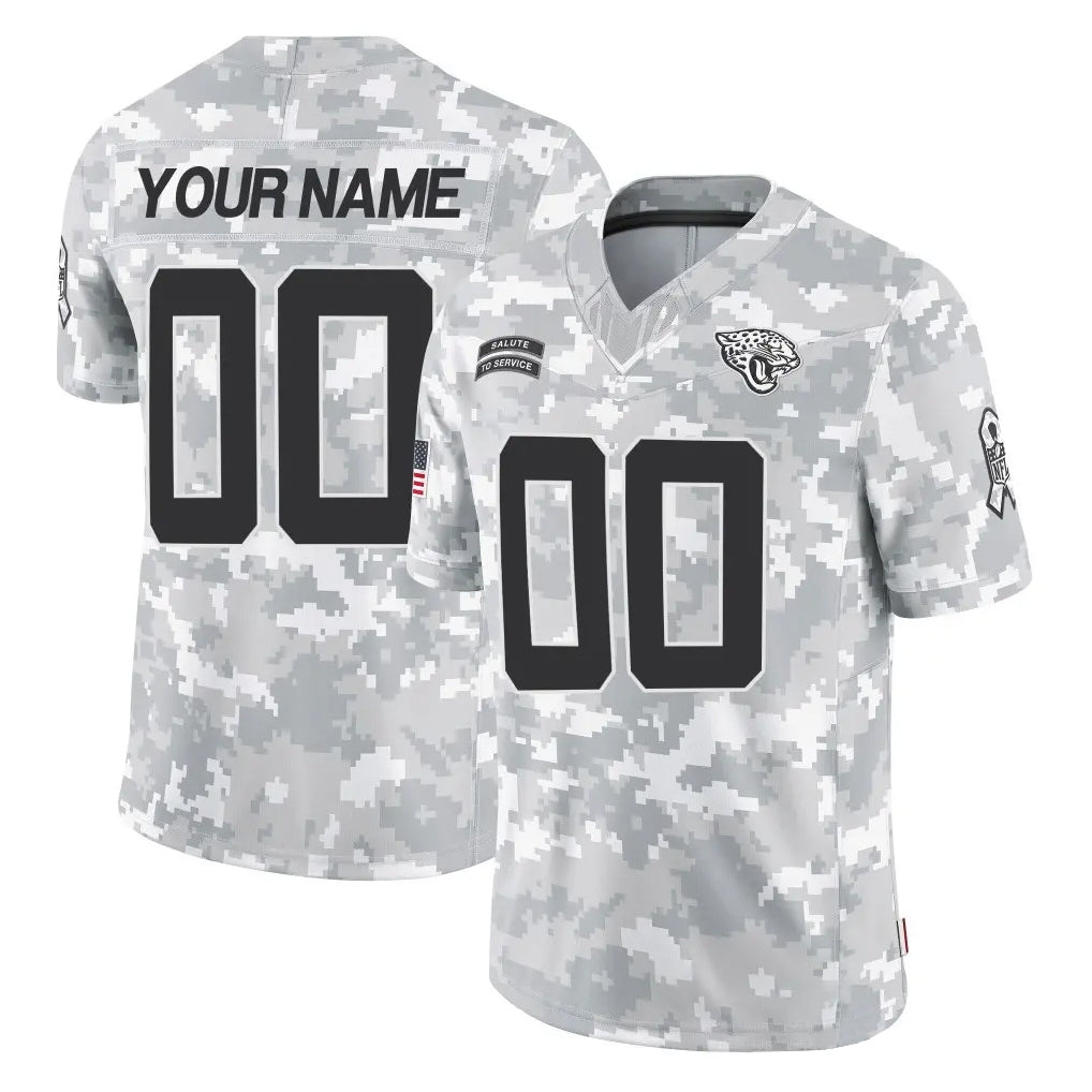 BIPIHUC Custom J.Jaguars Arctic Camo Salute To Service Limited Game Any Name & Numbers Stitched Jerseys
