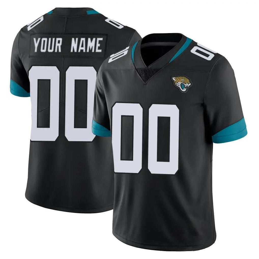 BIPIHUC Custom J.Jaguars Black Vapor Untouchable Limited Home Game Any Name & Numbers Stitched Jerseys