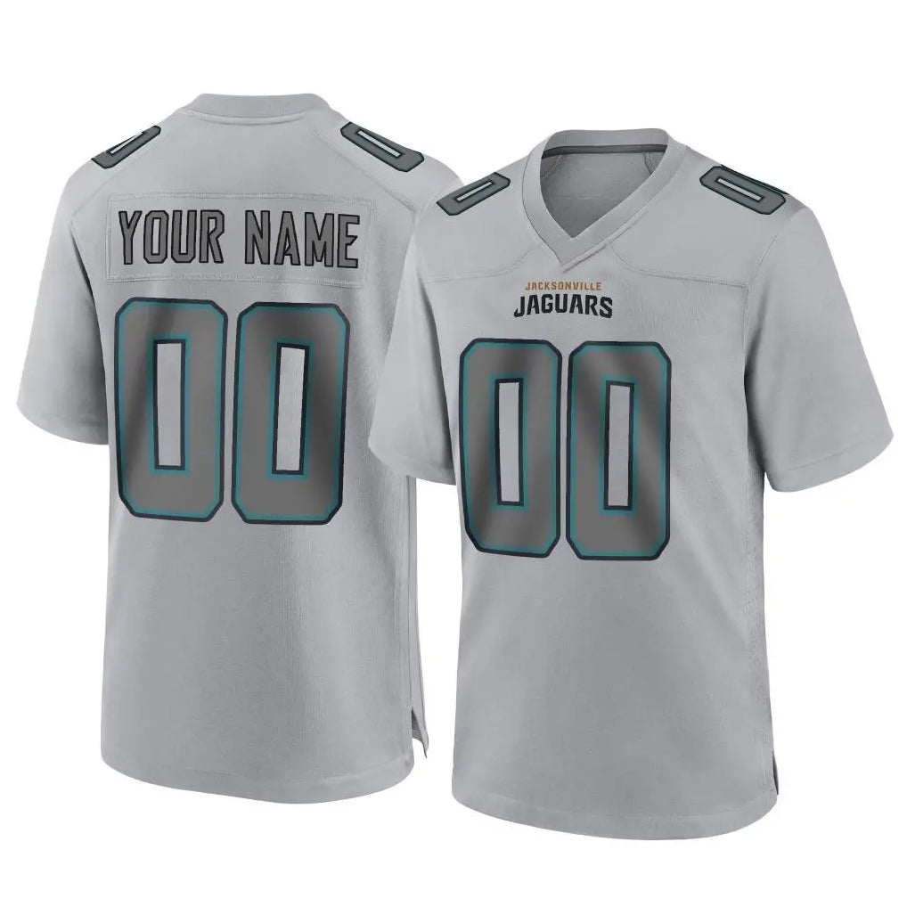 BIPIHUC Custom J.Jaguars Gray Atmosphere Fashion Home Game Any Name & Numbers Stitched Jerseys