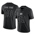 BIPIHUC Custom KC.Chiefs Black Limited Reflective Game Any Name & Numbers Stitched Jerseys