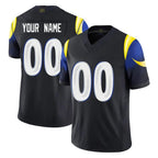 BIPIHUC Custom LA.Rams Black Midnight Rivalries Collection Limited Home Game Any Name & Numbers Stitched Jerseys