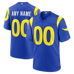 BIPIHUC Custom LA.Rams Royal Game Stitched Jerseys