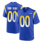 BIPIHUC Custom LA.Rams Royal Home Game Any Name & Numbers Stitched Jerseys